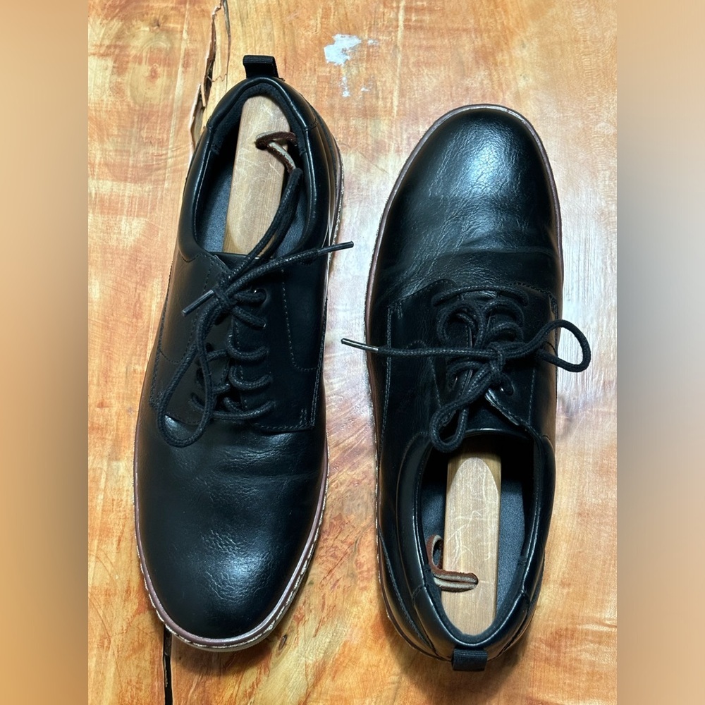 🌸Alfani Black Oxfords Classic Lace-Up Shoes